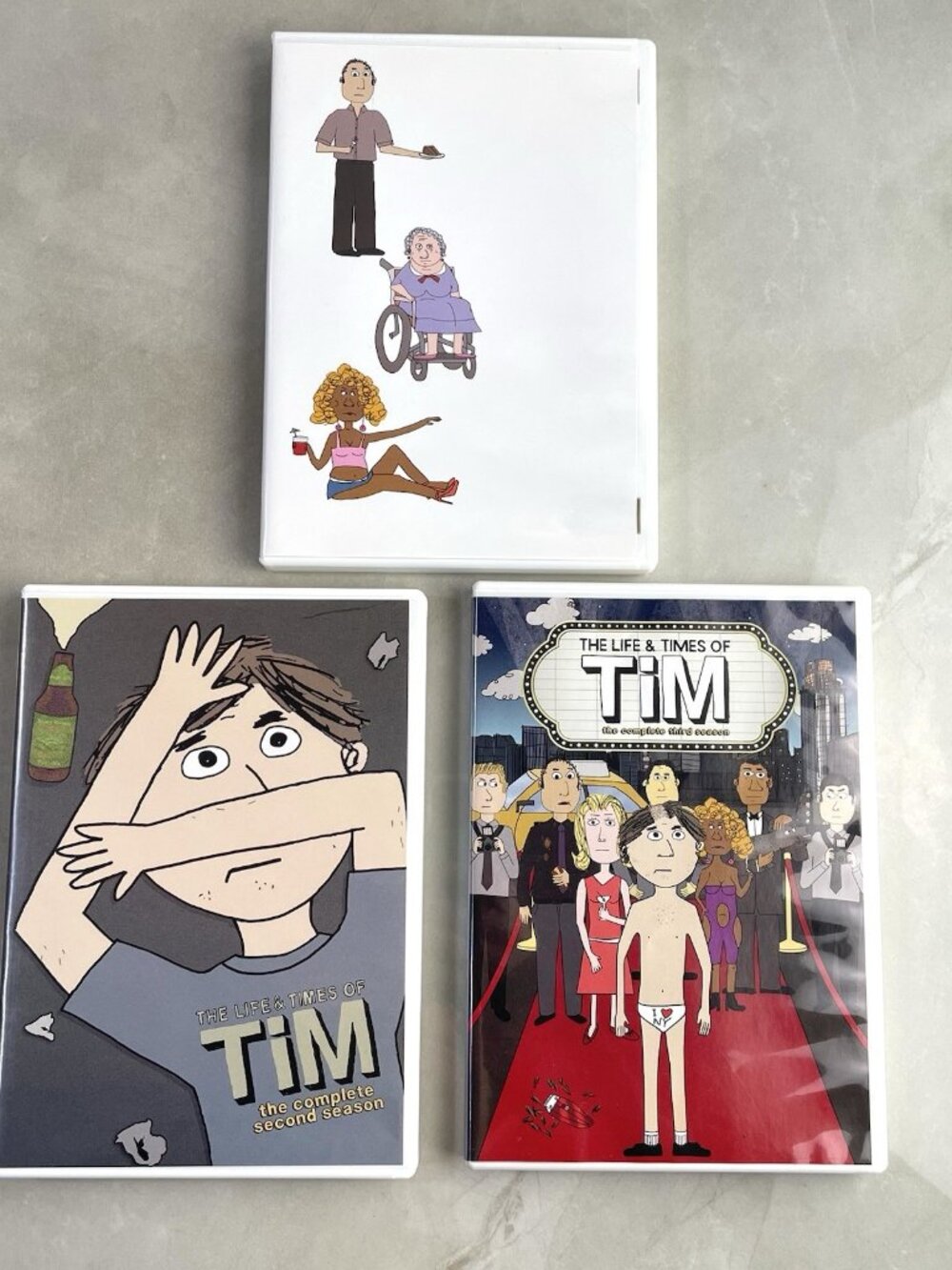 The Life And Times Of Tim Complete Series DVD Seasons 1 2 3 OOP HBO Series